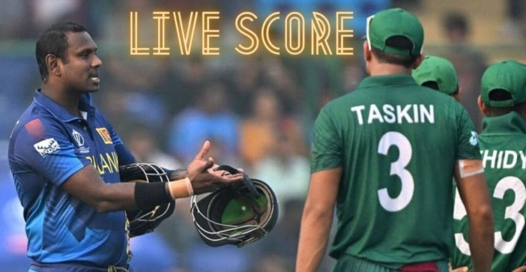 Bangladesh vs Sri Lanka Live Score Updates