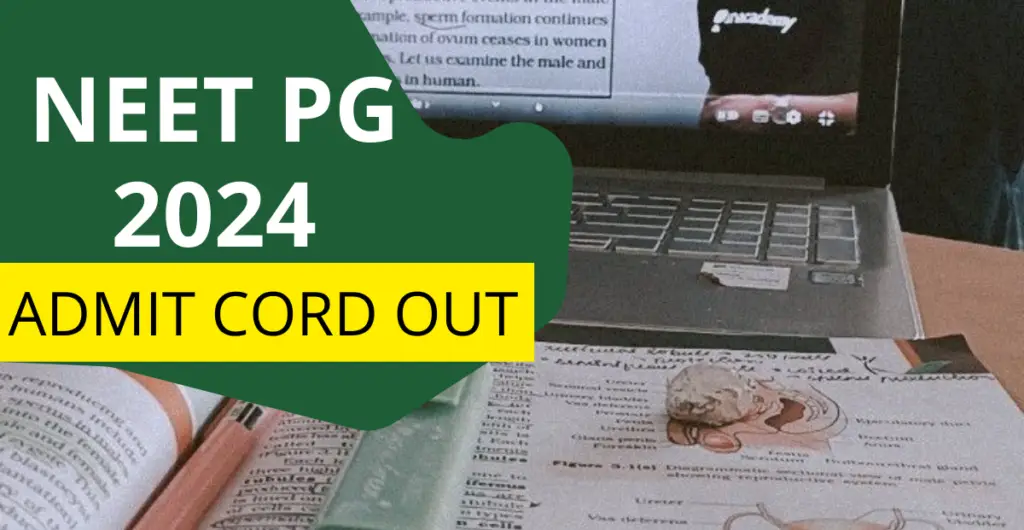 NEET PG 2024 Admit Card OUT - How to download?